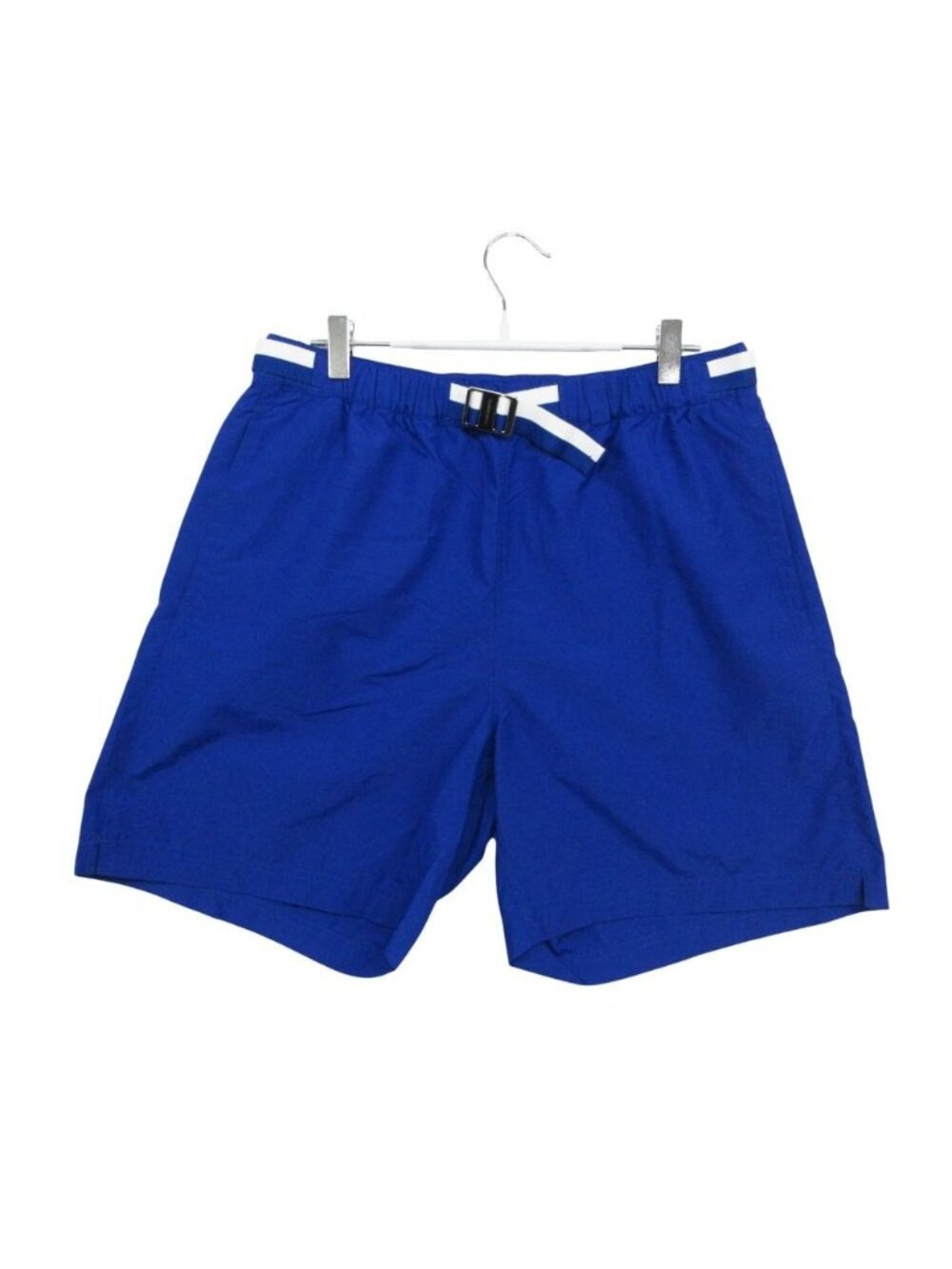 Louis Vuitton Shorts Nylon Line Belted LV Logo Embroidery Blue